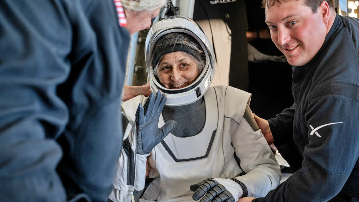 ISRO Chairman Greets Sunita Williams