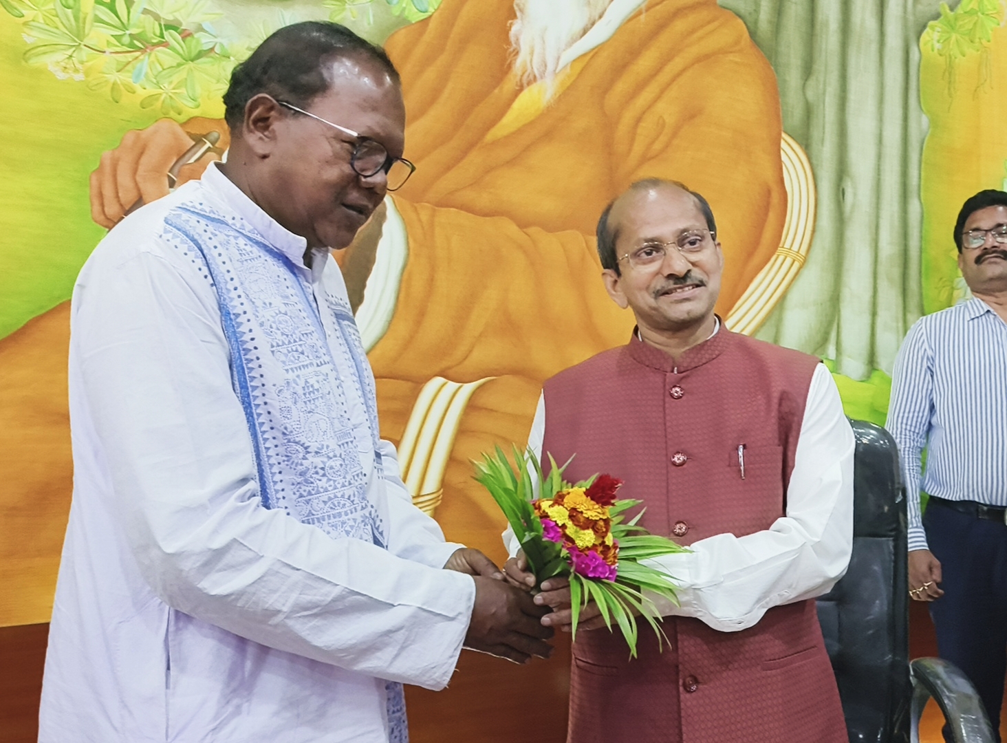 Visva Bharati VC Prabir Kumar Ghosh