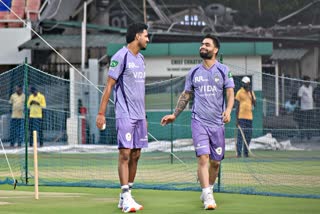 KKR START PRACTICE SESSION