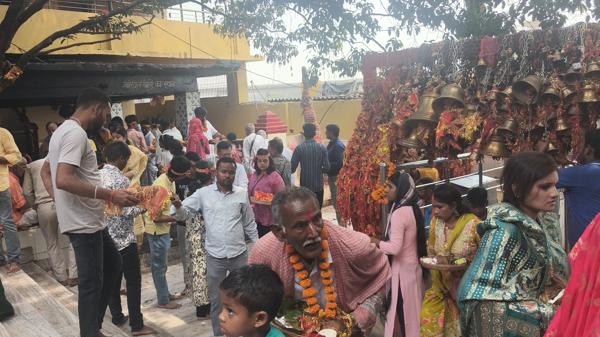 Worship at Maa Chinnamasta Temple in Ramgarh during Chaitra Navratri 2026
