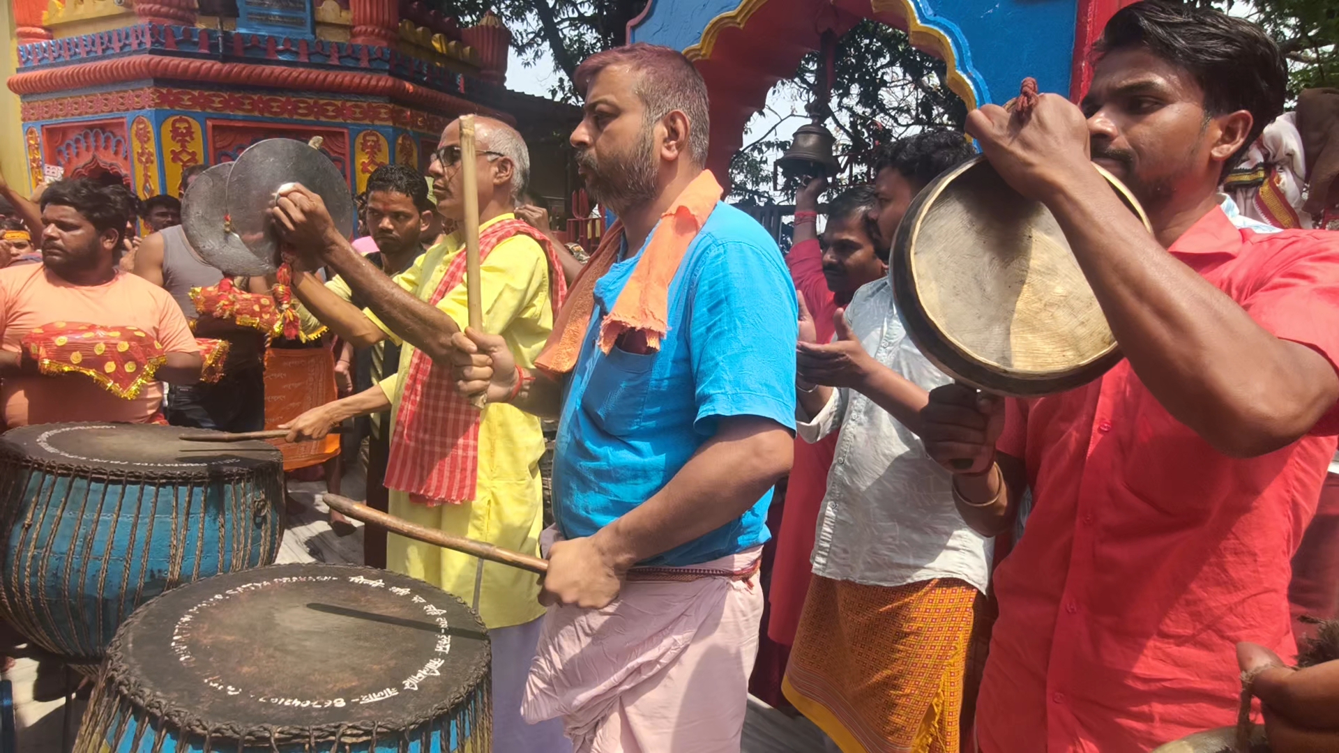 Worship at Maa Chinnamasta Temple in Ramgarh during Chaitra Navratri 2026