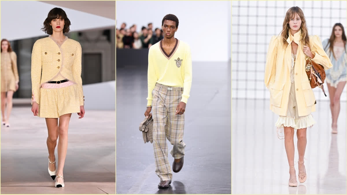 Butter Yellow, 2025 Summer’s Most Surprising Colour Trend Is Also the Most Delicious Butter Yellow outfits at fashion week