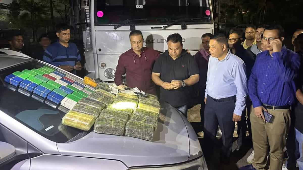 Anti Drugs Operation in Guwahati