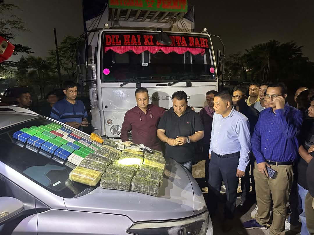 Anti Drugs Operation in Guwahati