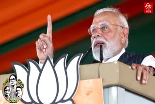 Modi addresses multiple rallies