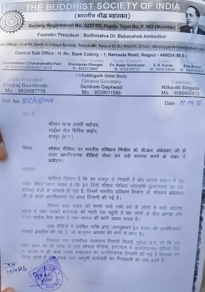 Resentment within the Buddhist Community in Raipur