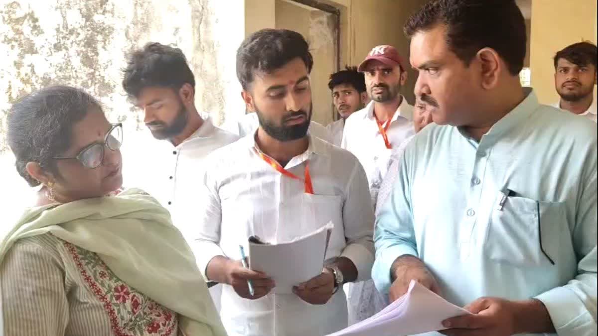 छात्रावास में कई कार्यों में मिली गड़बड़ी.