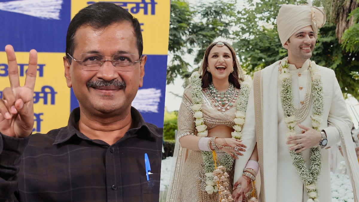Arvind Kejriwal Lifted Raghav Chadha On Shoulders At His Wedding With Parineeti Chopra