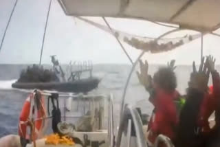 ISRAEL INTERCEPT GAZA FLOTILLA BOAT