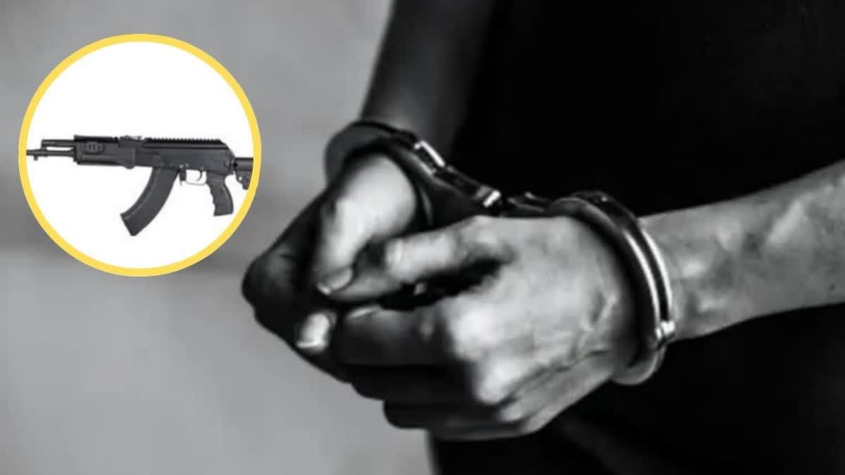 ARMY SOLDIER CARTRIDGE ARRESTED