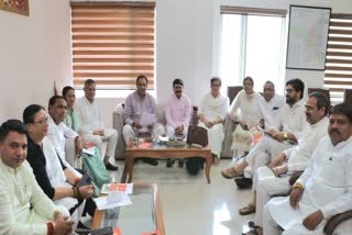 BJP review meeting in Panchkula