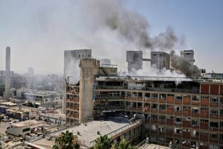 Separate Iranian strikes also hit a high-rise apartment building in Tel Aviv and other sites in central Israel. Authorities in Israel said at least 40 people were wounded