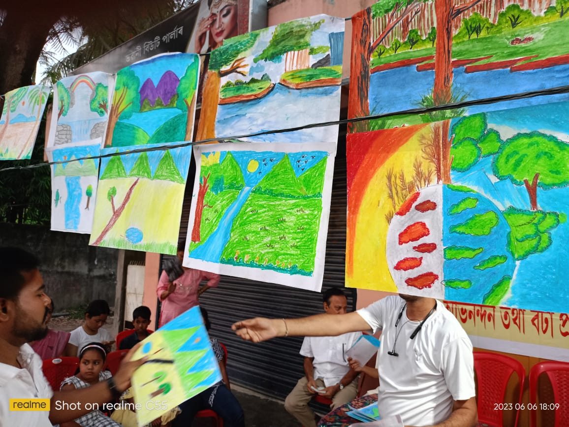 Bipul Medhi has nurtured the trees like a child in Guwahati