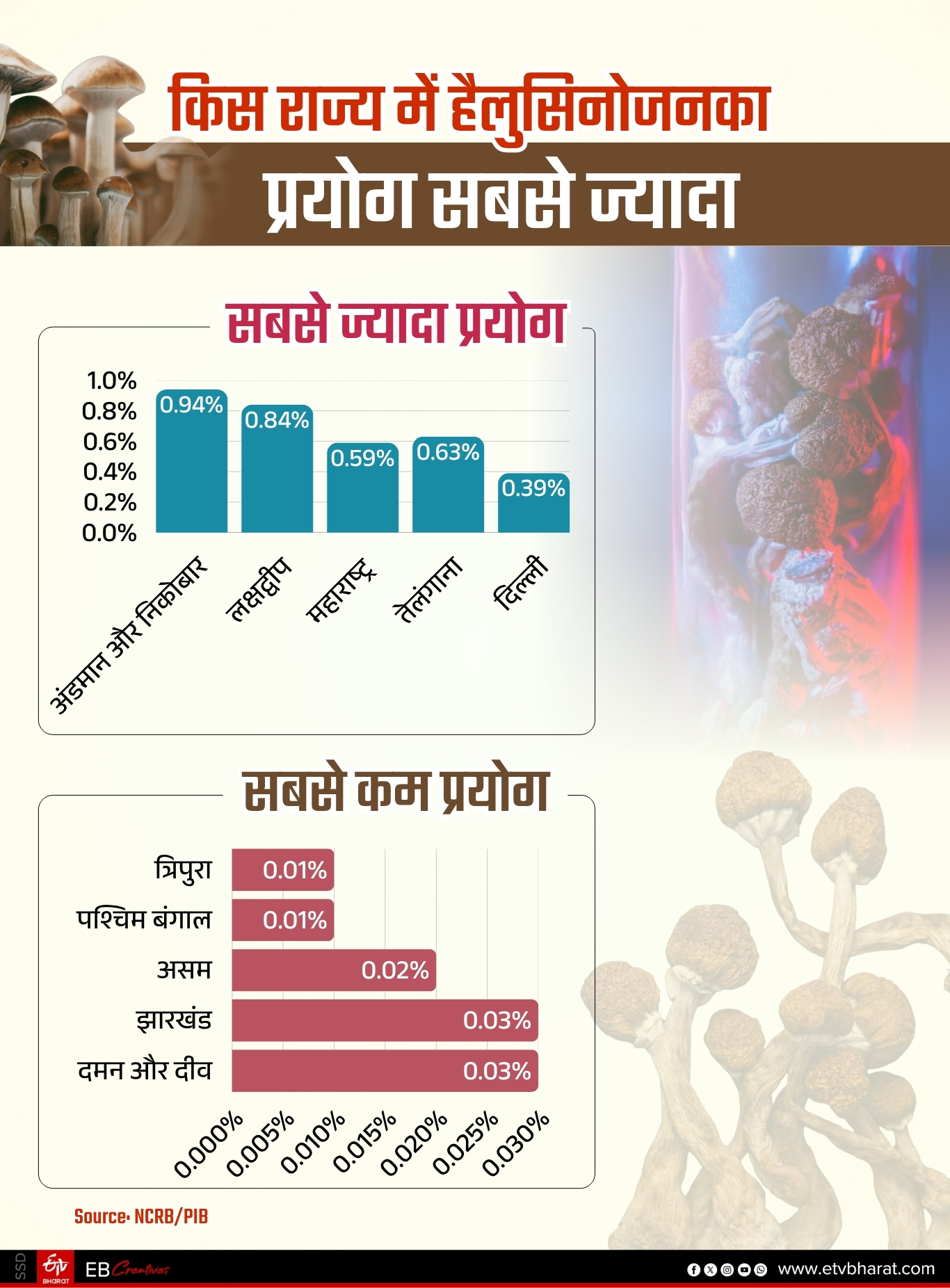 देश के किस राज्य में कौन सा नशा सबसे ज्यादा किया जाता.