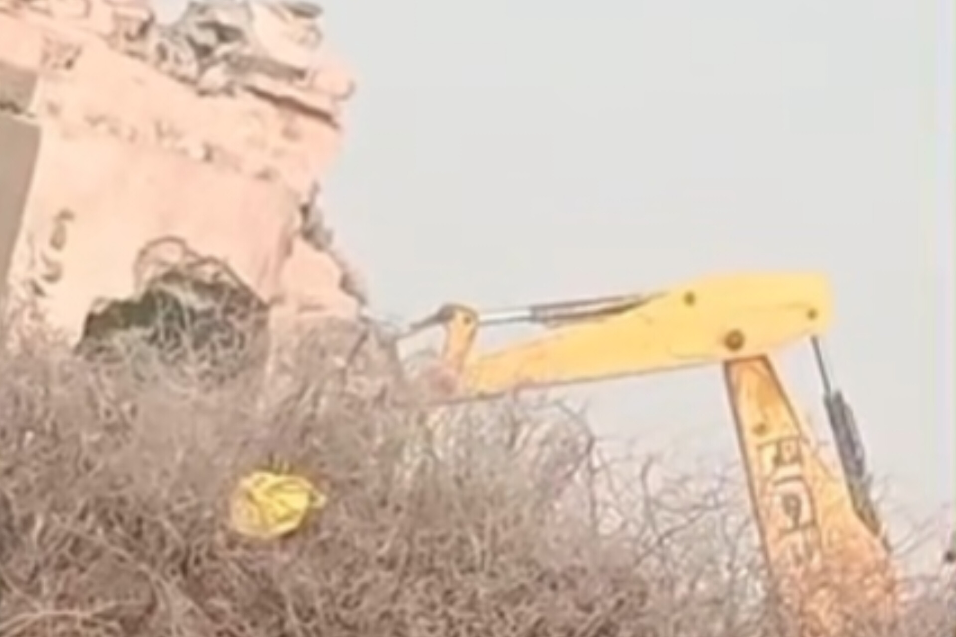 Bulldozer Action in Barmer