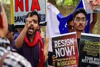 NEET protest