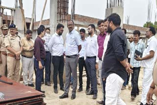 quality compromised construction cm model composite school firozabad