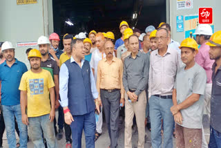 Minister Bimal Boro visits Mega Food Park in Tihu