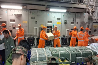 World Humanitarian Day 2025: Listing Out India's Humanitarian Assistance Abroad India sent 31 tonnes of humanitarian aid in a C-17 Globemaster heavy-lift aircraft on Sunday to the quake-hit neighbouring country.