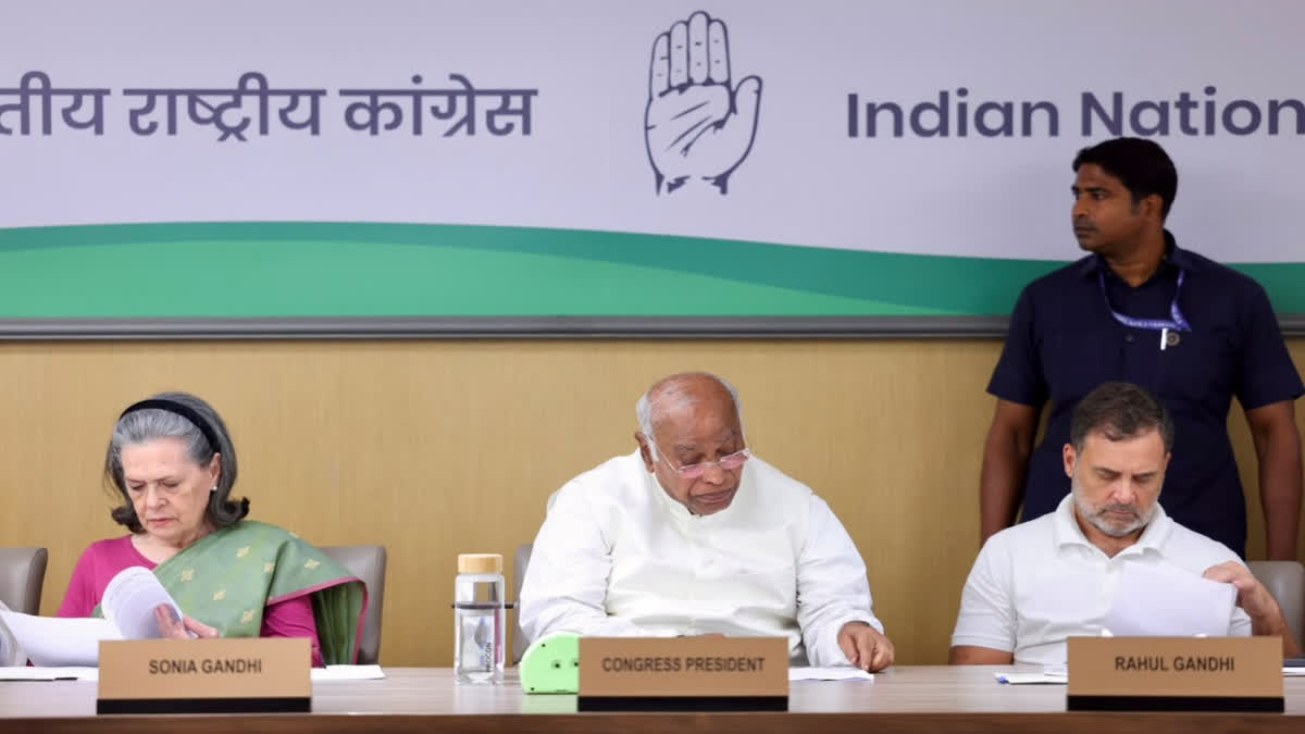 CWC Meet: Modi Government 'Ruined' The Future Of Country's Youth, Says Kharge