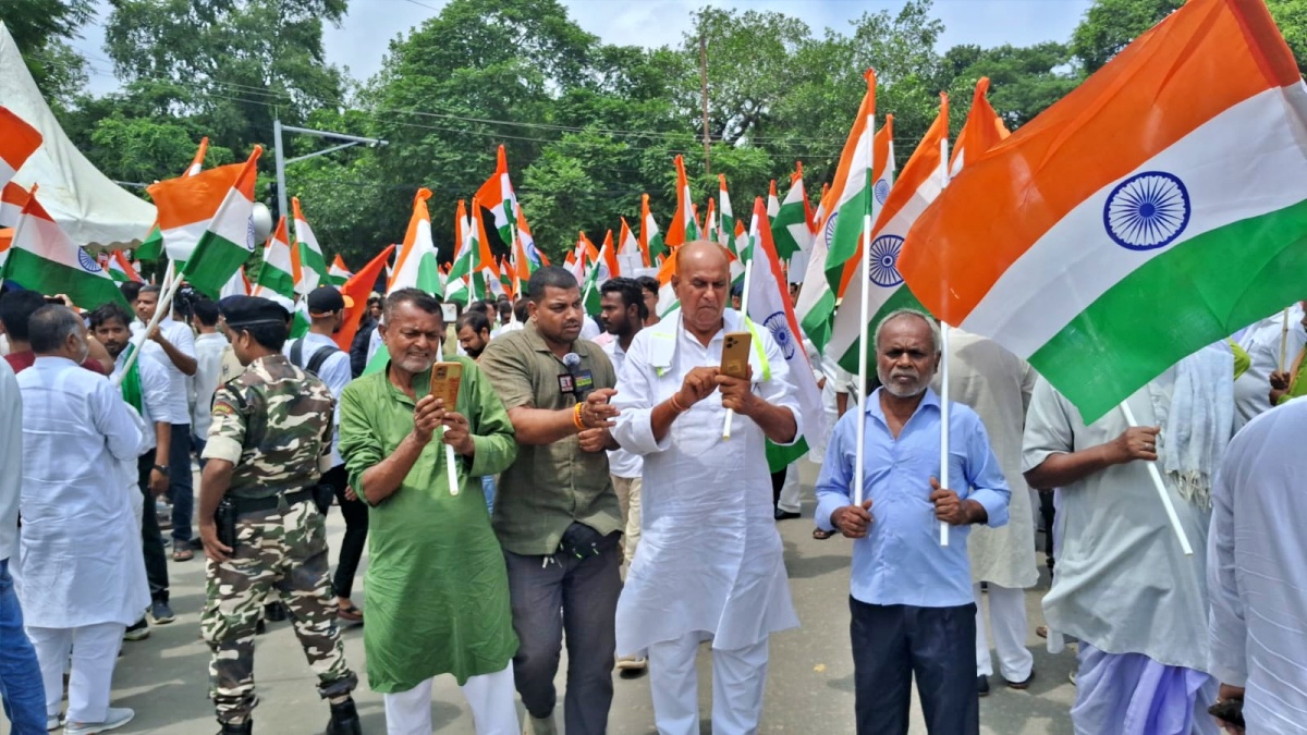 Rjd Lok Bhawan March