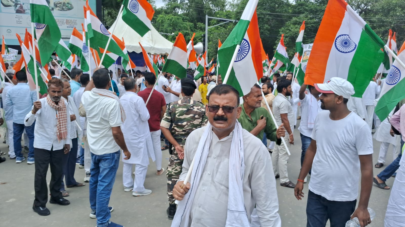 Rjd Lok Bhawan March