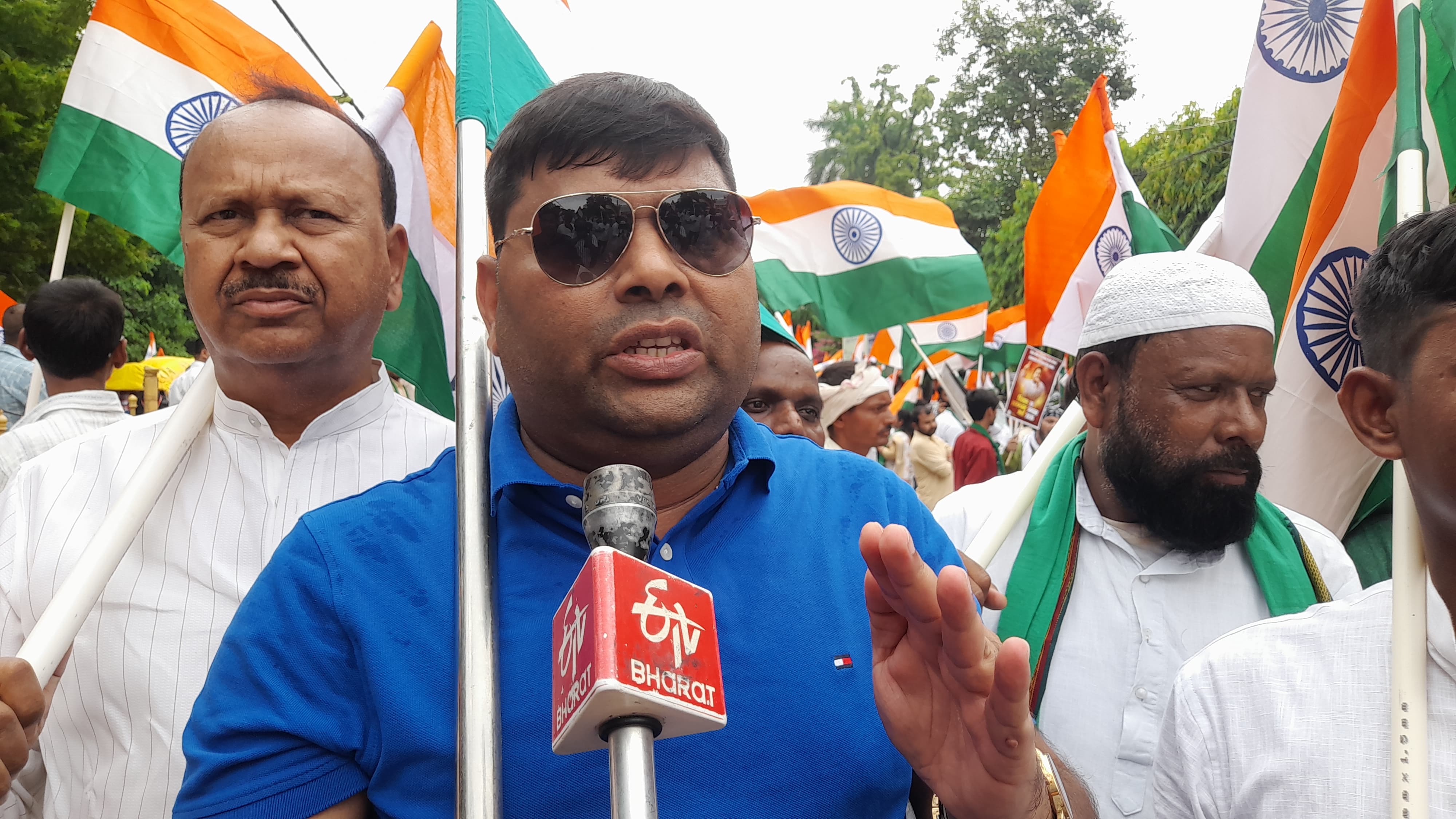 Rjd Lok Bhawan March