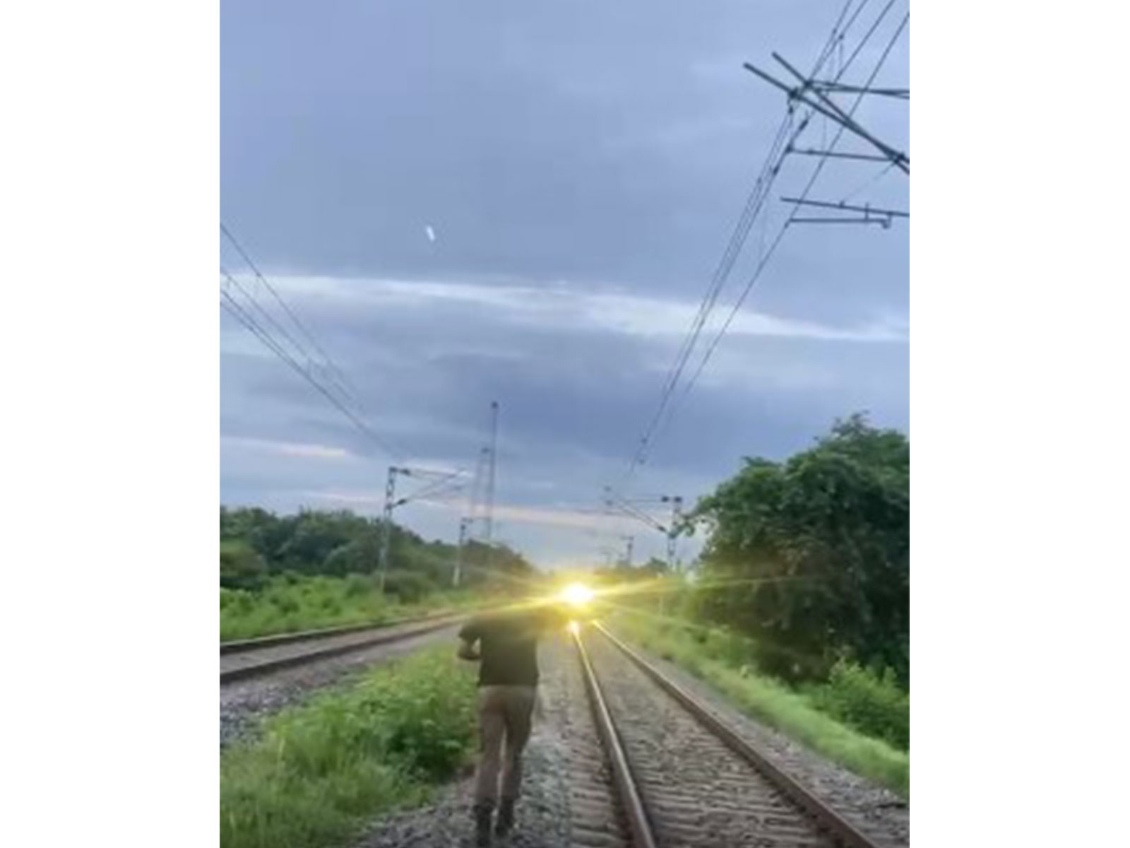 Rajdhani Express halted in Hojai