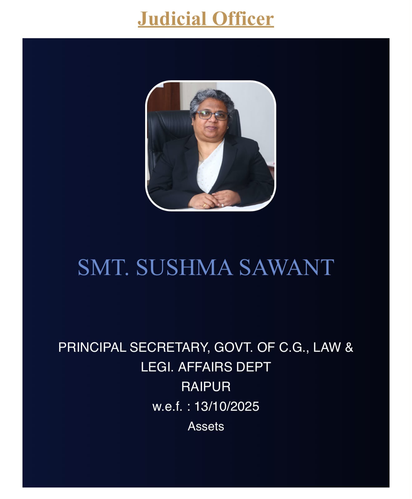Chhattisgarh High Court new judge