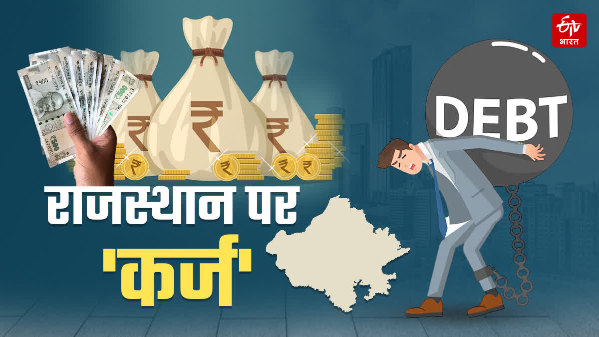 राजस्थान पर कर्ज