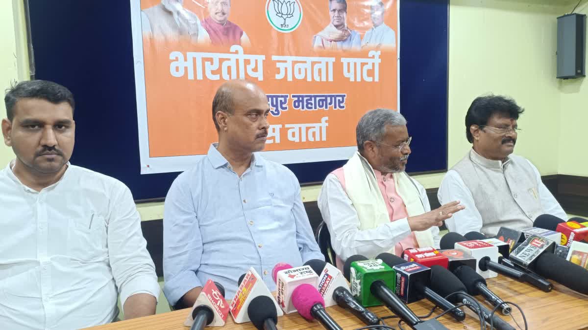 Leader of Opposition Babulal Marandi targeted Hemant government while addressing press conference in Jamshedpur