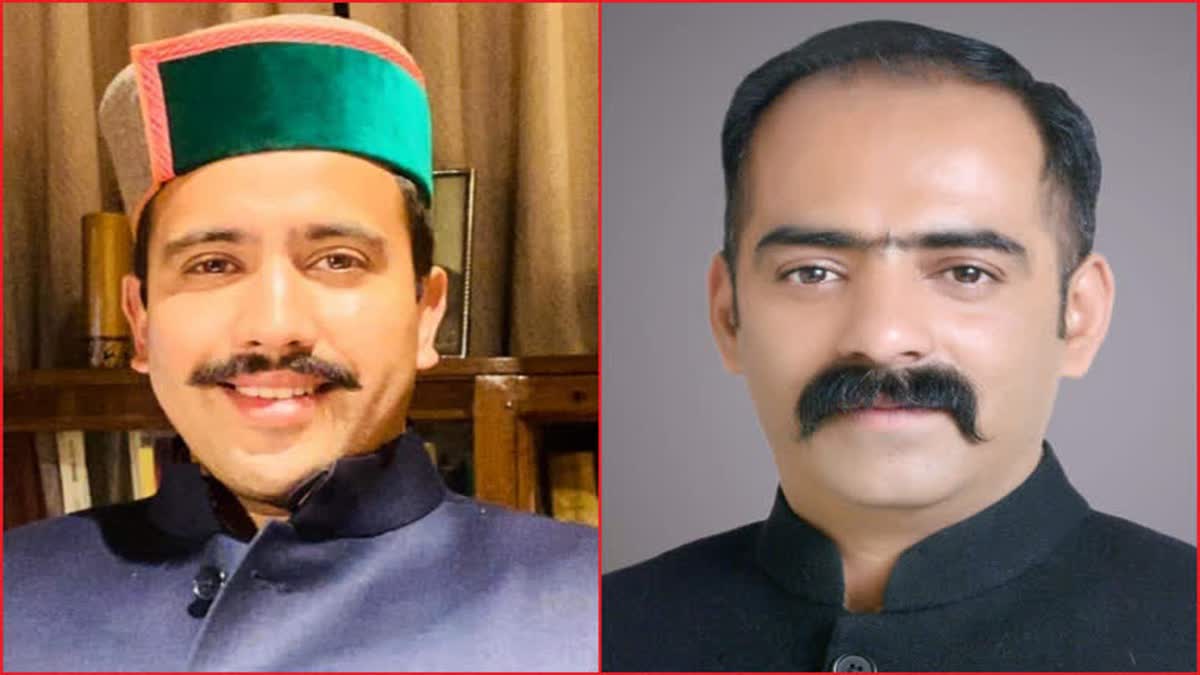 कैबिनेट मंत्री विक्रमादित्य सिंह और अनिरुद्ध सिंह