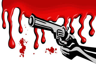 Police personnel shoots