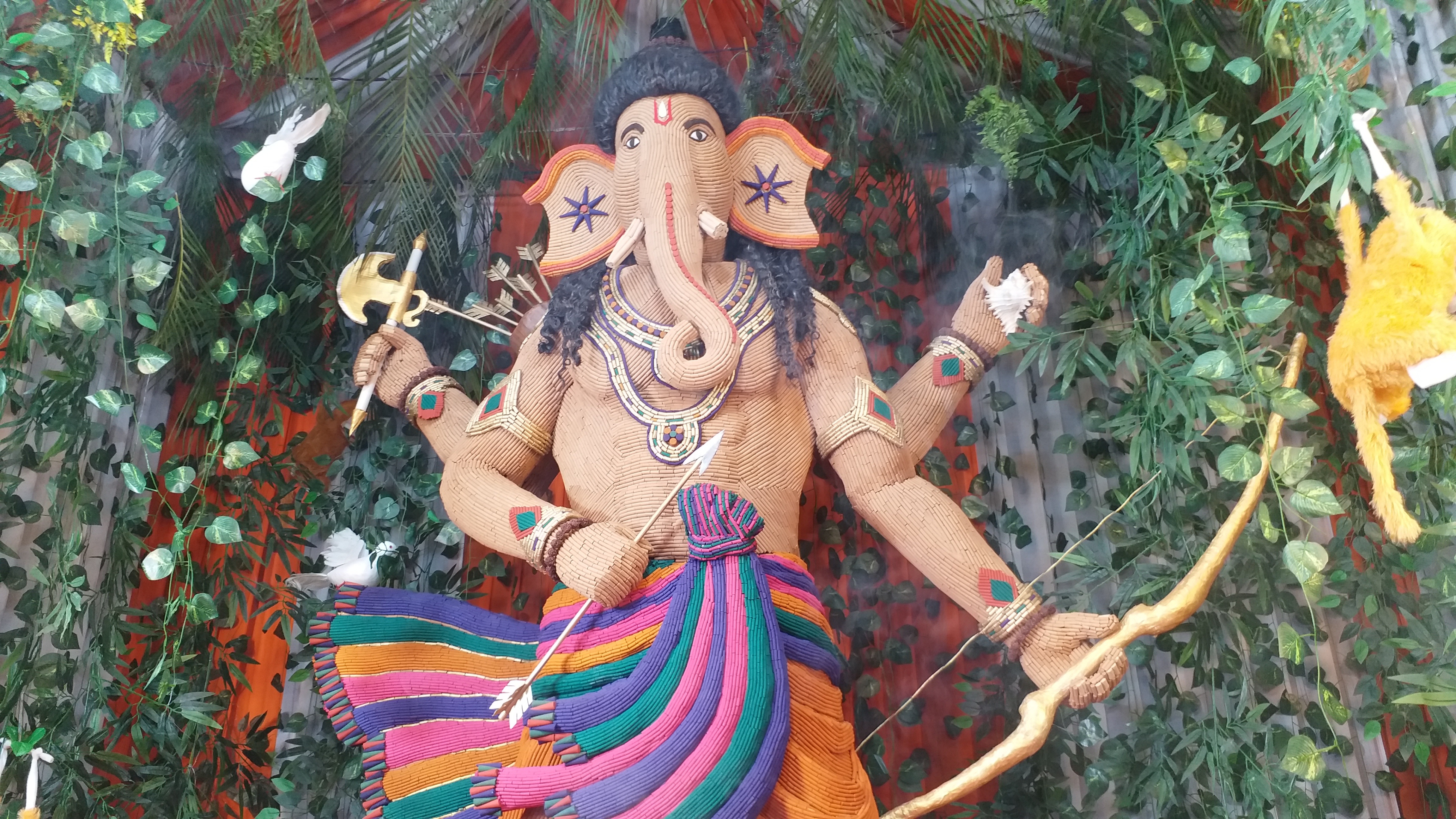 raipur Unique Ganesh idol