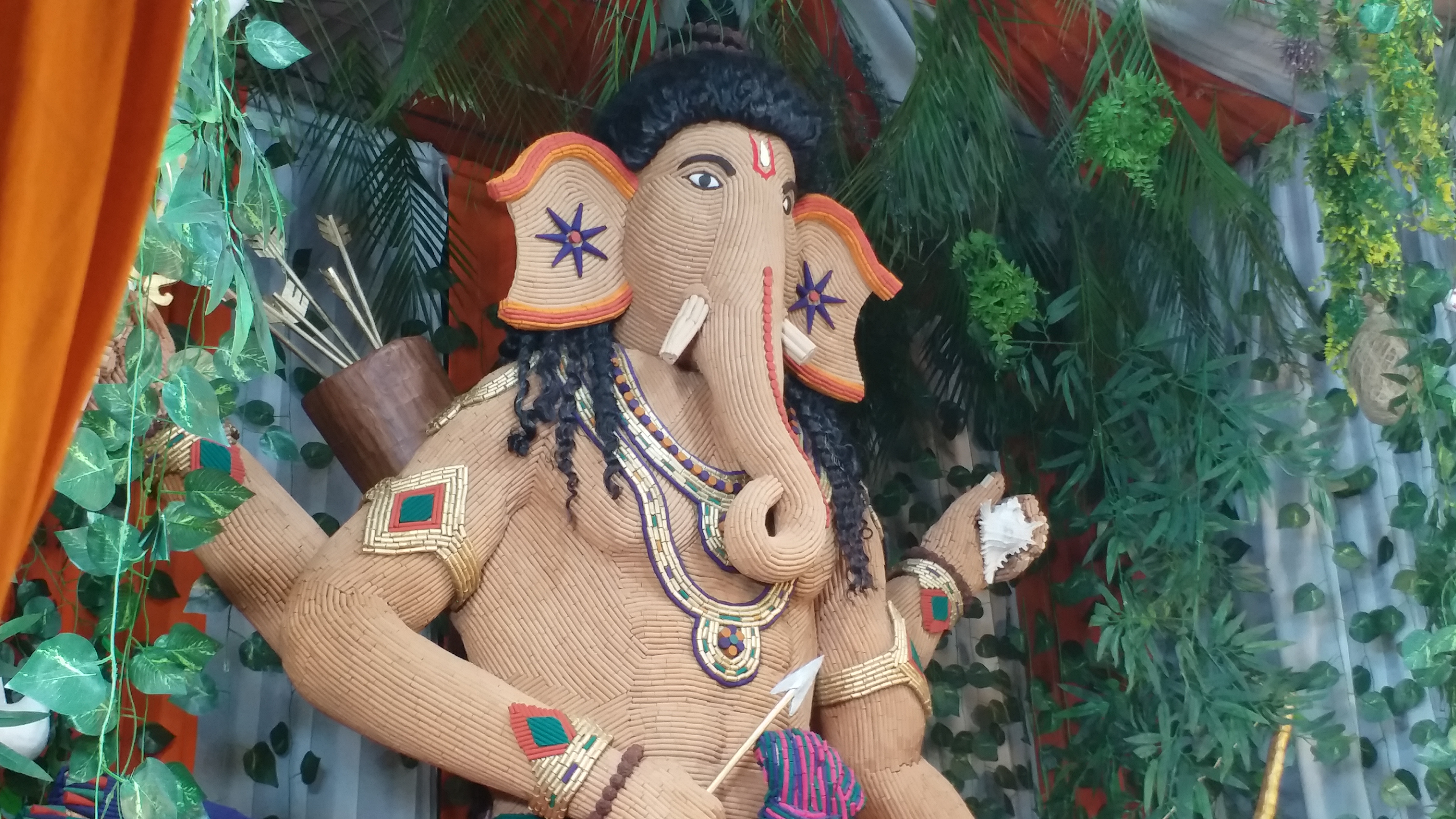 raipur Unique Ganesh idol