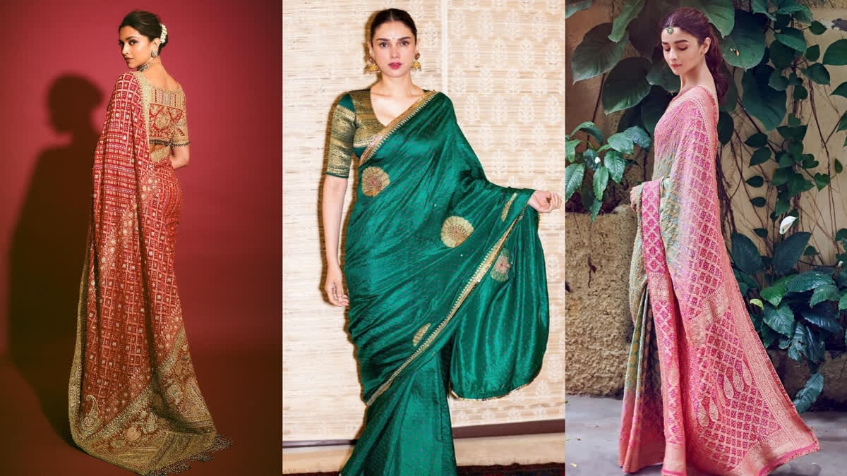 Karwa Chauth Special: Top 5 Celebrity- Inspired Saree Looks To Dazzle Like A Diva Choose from these top 5 looks below to dazzle this Karwa Chauth.