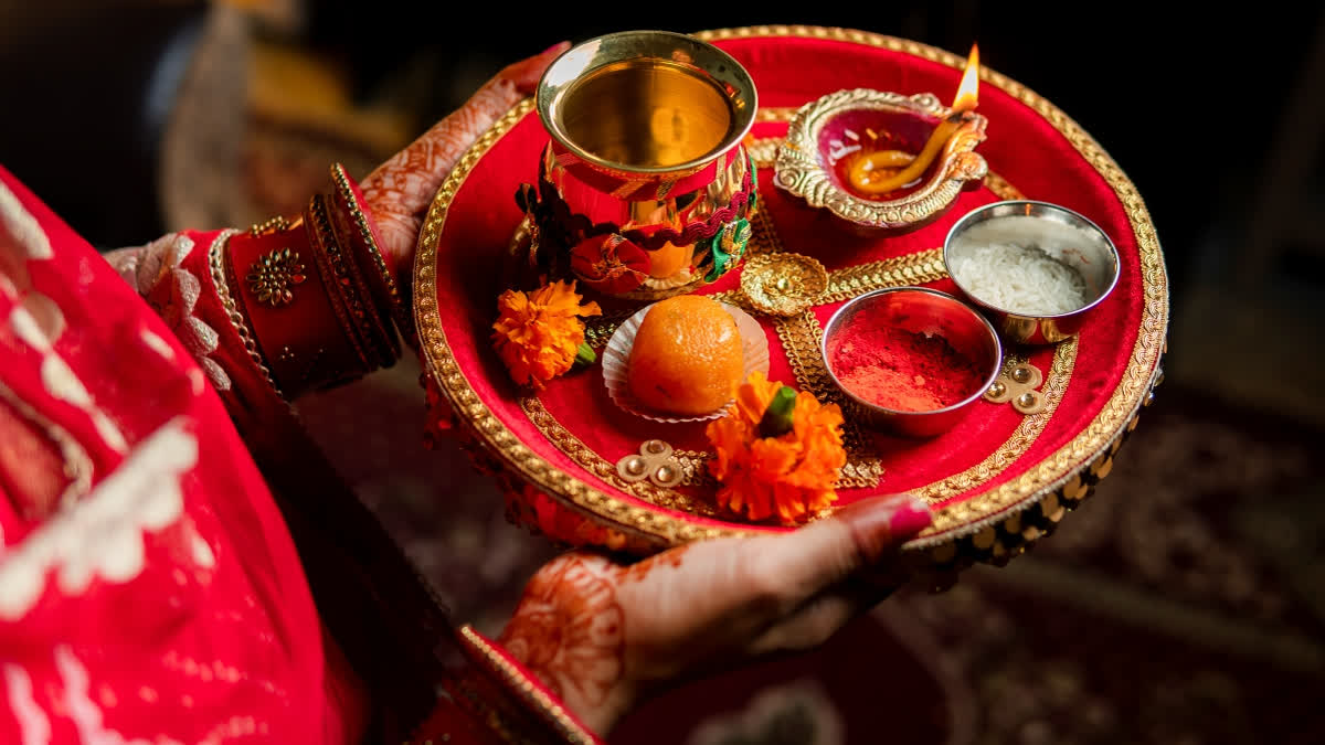 Karwa Chauth Special: 7 Must-Have Items In Your Pooja Thali Karwa Chauth will be celebrated on October 20.