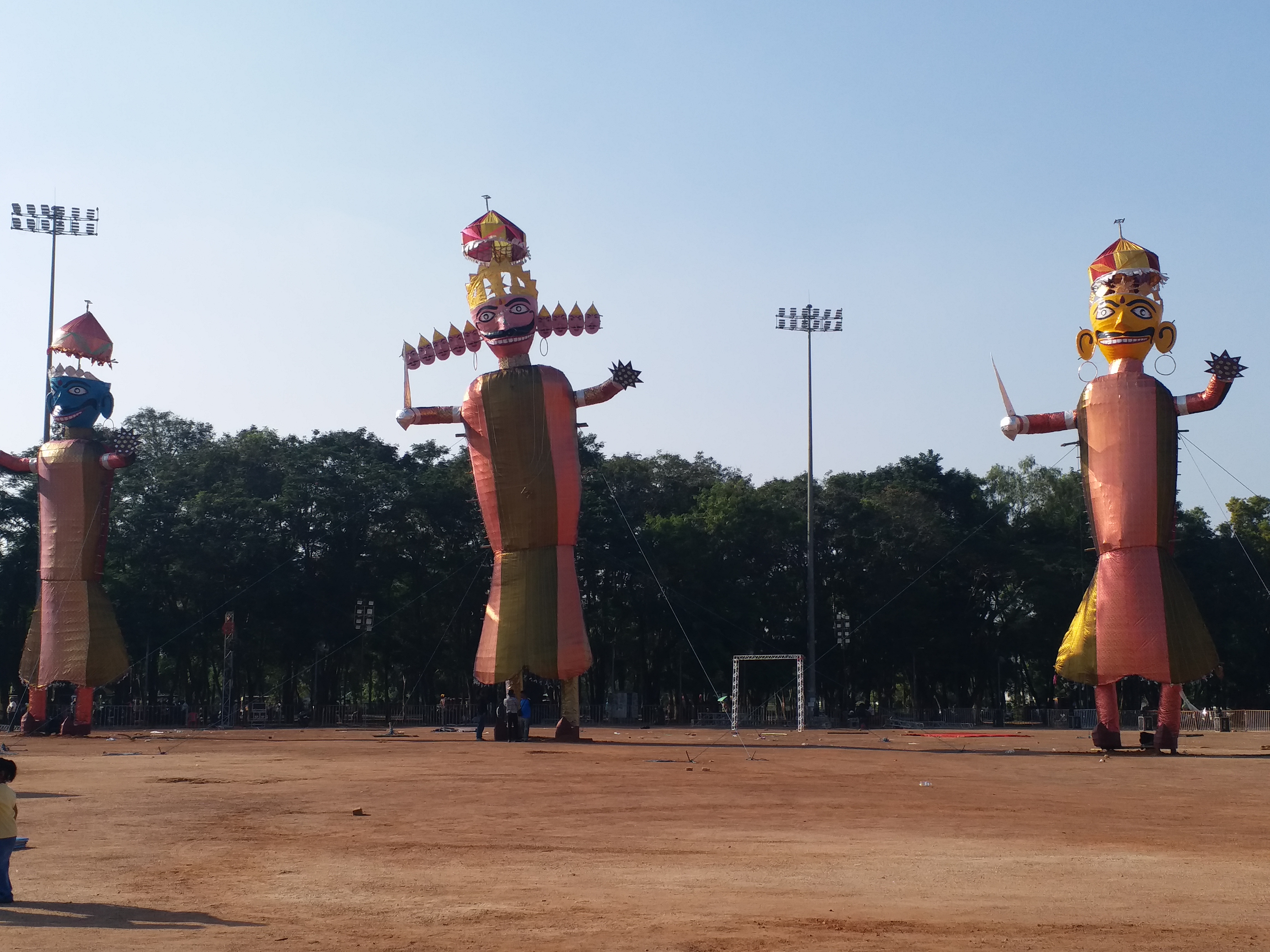 ravana dahan IN MORABADI AND ARGORA