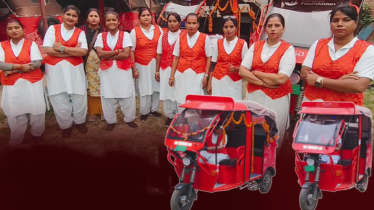 Women E Rickshaw Drivers