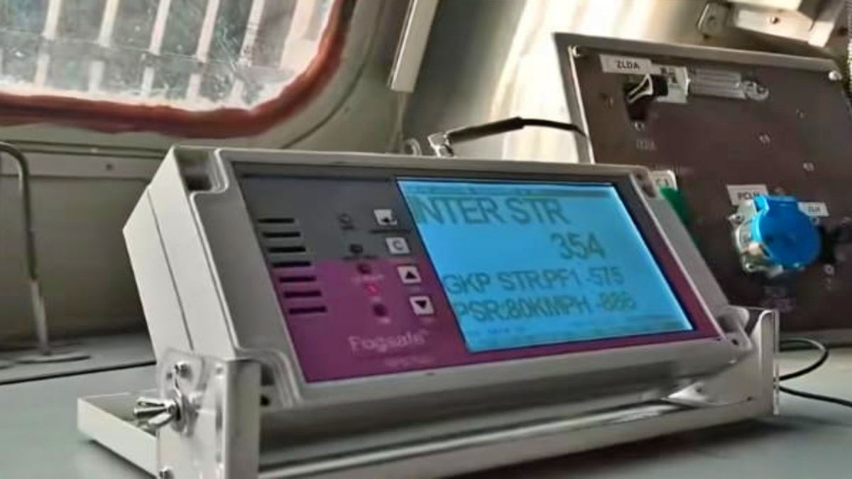 Train operations in fog