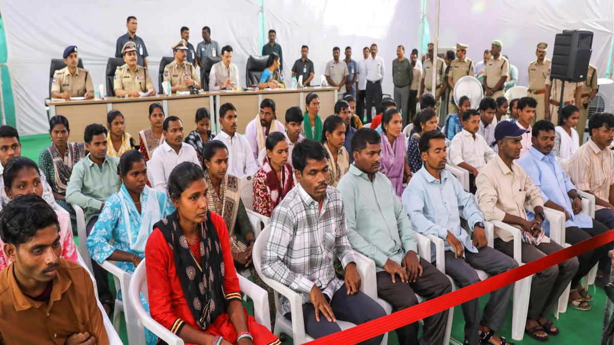 TELANGANA MAOIST SURRENDER