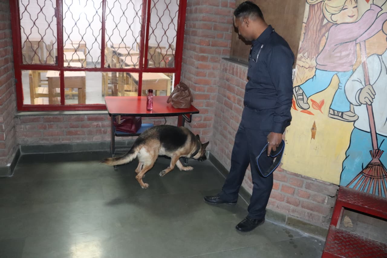 Several schools in New Okhla Industrial Development Authority (Noida) received emails containing bomb threats on Friday, triggering security alerts