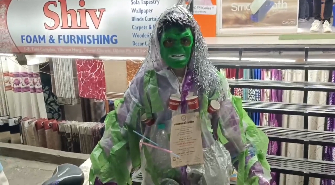 garbage man roaming ujain