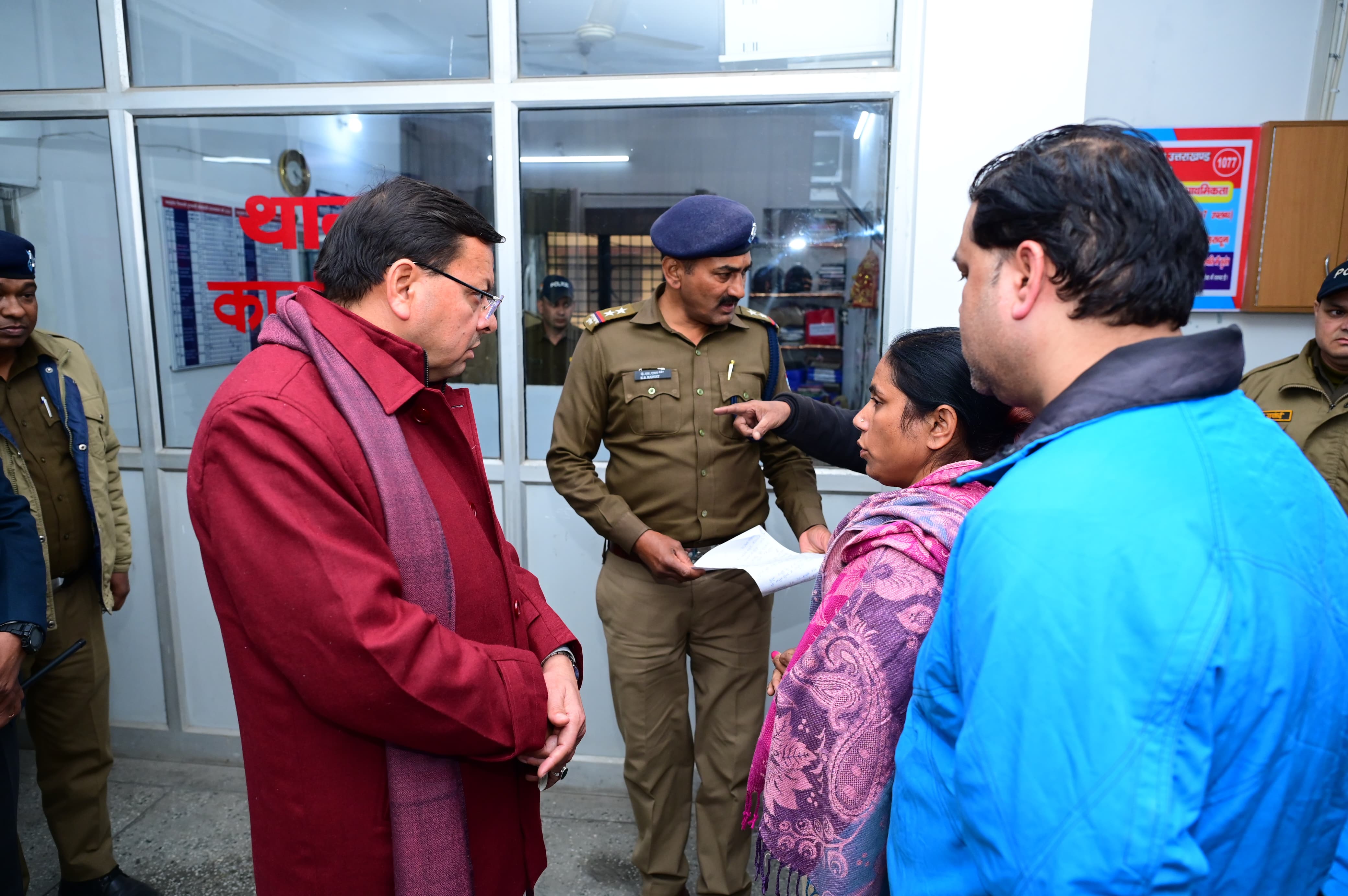 CM Pushkar Singh Dhami