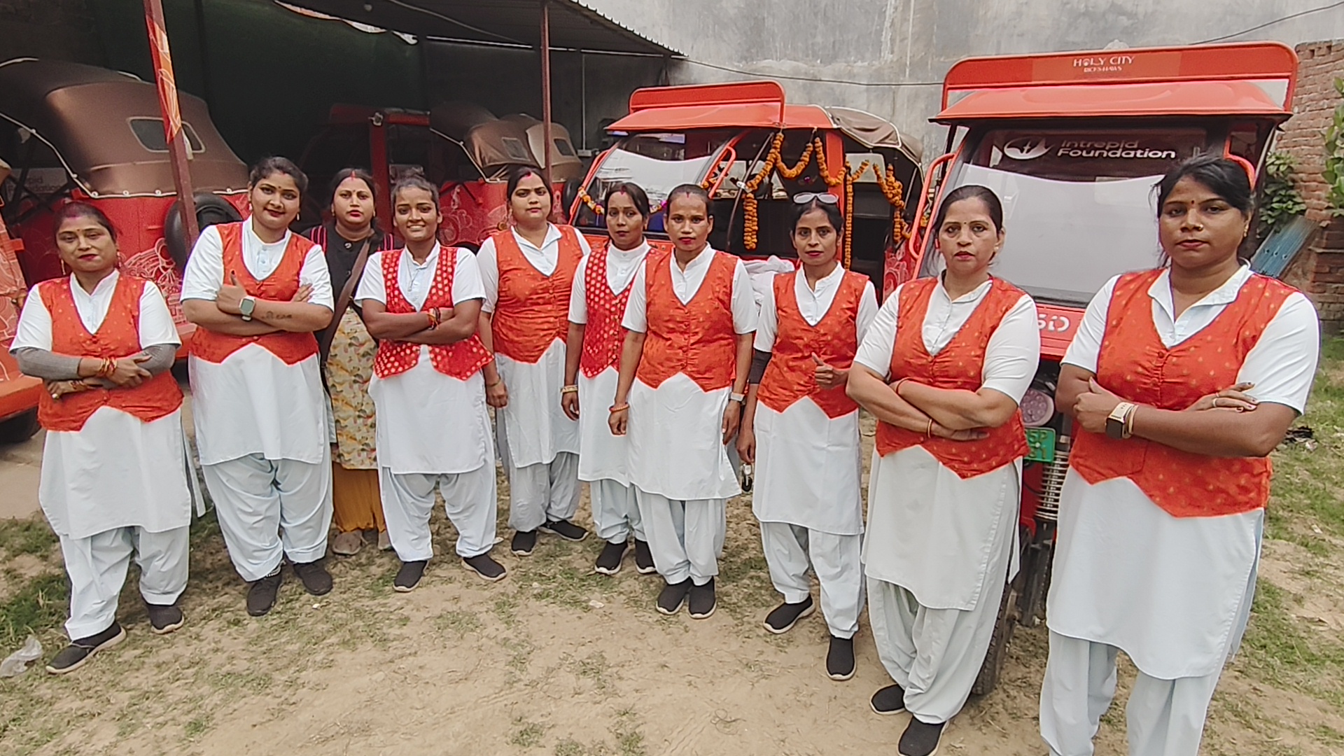 Women E Rickshaw Drivers