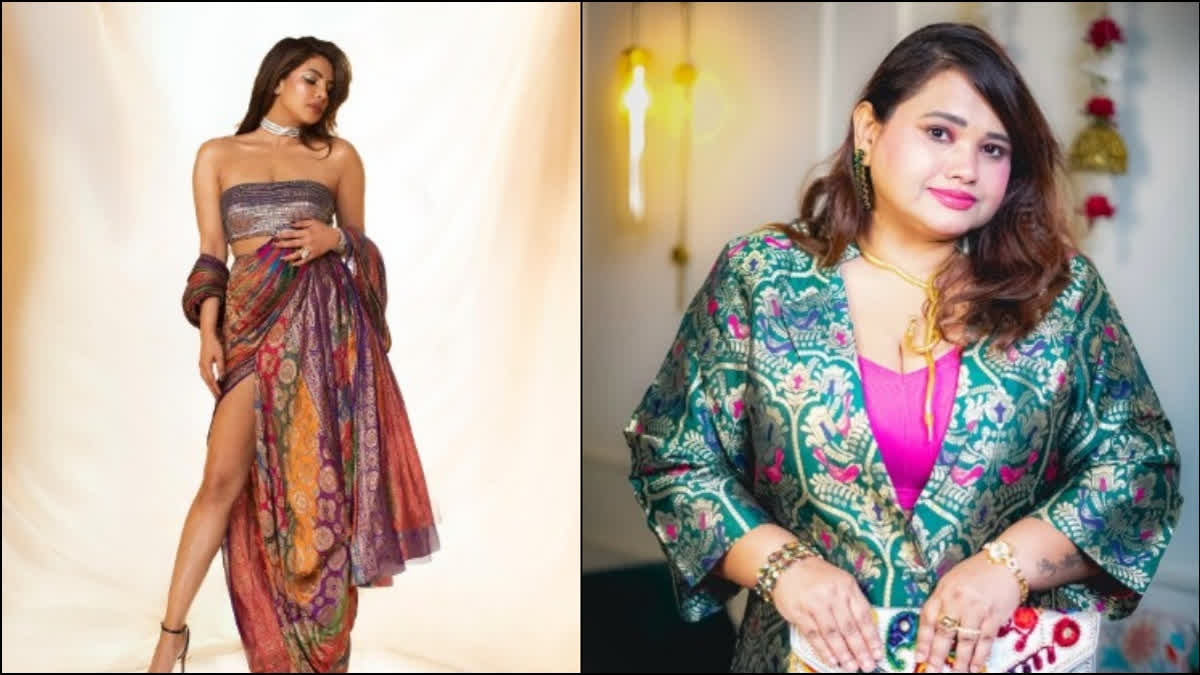 Actress Priyanka Chopra and fashion influencer Piyali Toshniwal