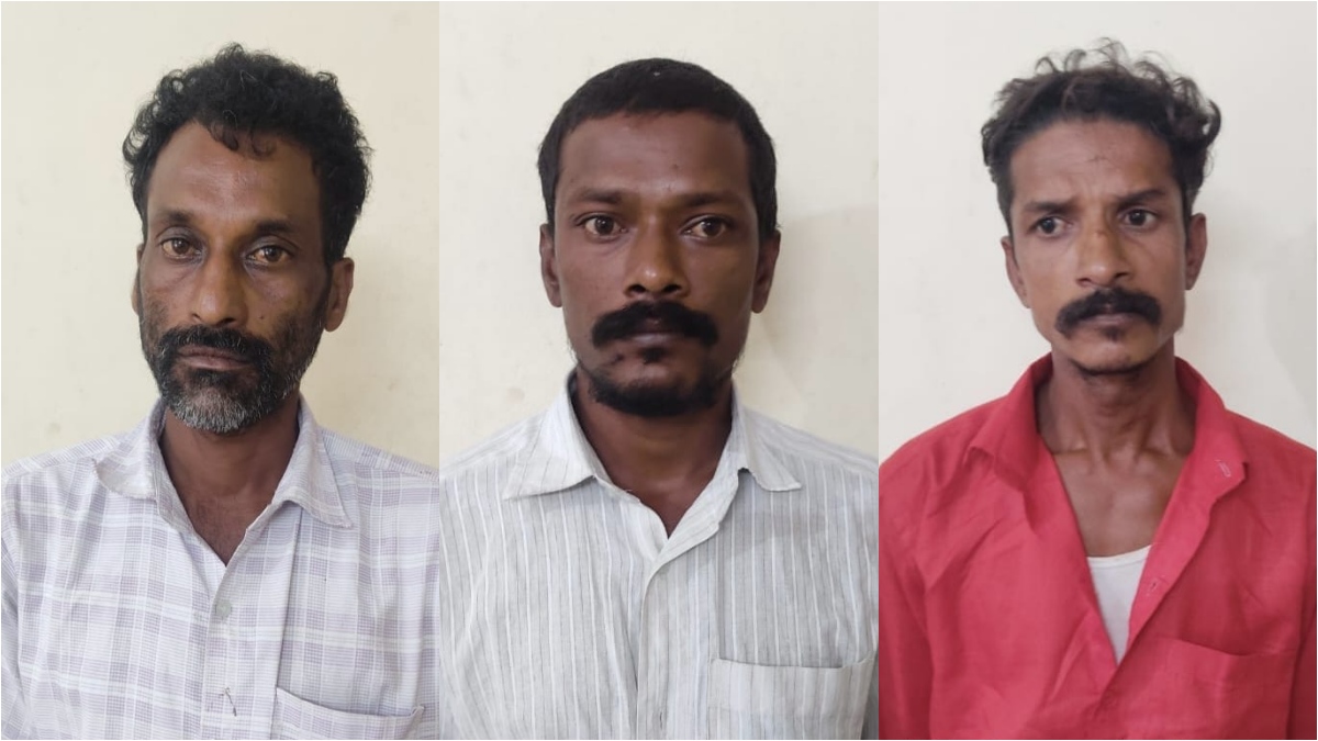 ஆயுள் தண்டனை பெற்ற குற்றவாளிகள் மாரிமுத்து, மதனகுமார், சுரேஷ்குமார்