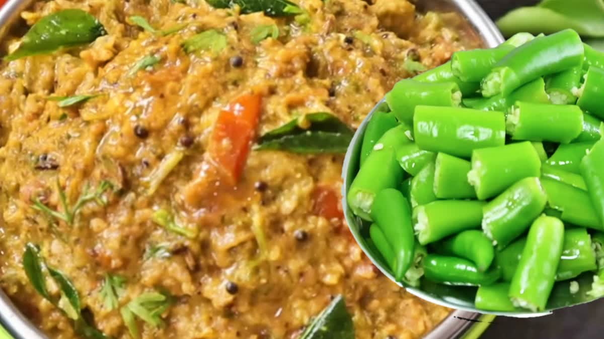 green_chilli_tomato_chutney