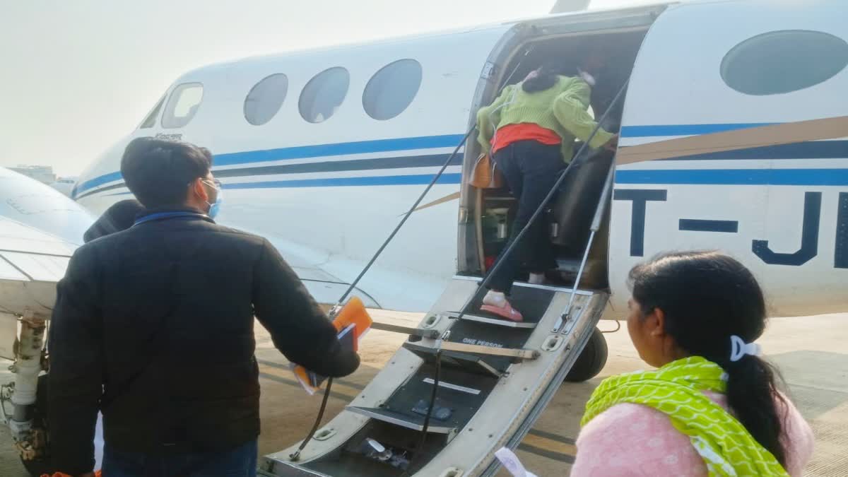 Mandla girl airlifted Chandigarh