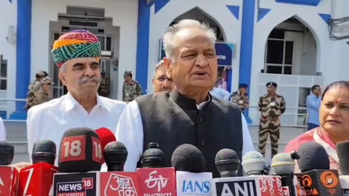 Ashok Gehlot in Jodhpur